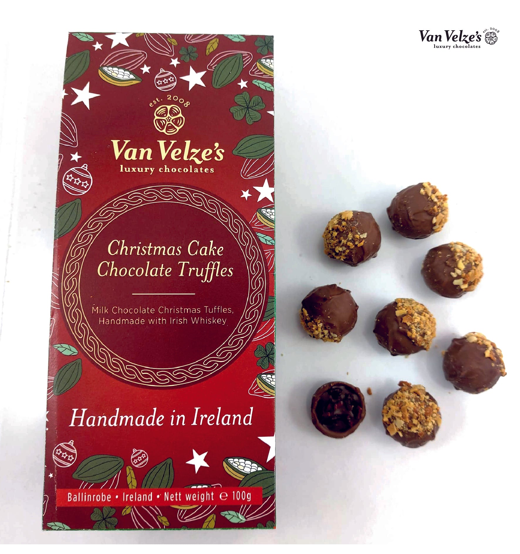 Christmas Cake Truffle box