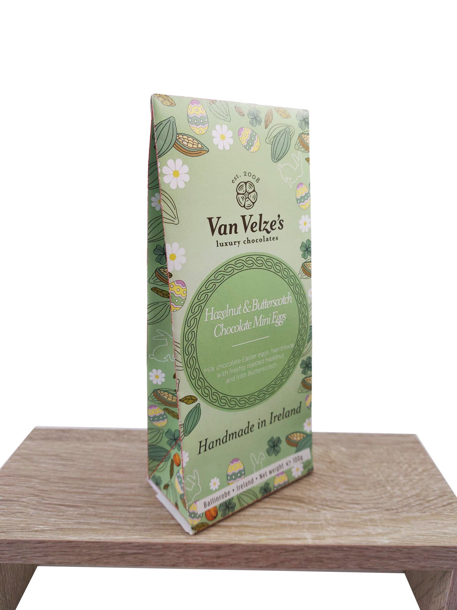 Luxury Easter Chocolate Mini Eggs (Hazelnut & Irish Butterscotch)