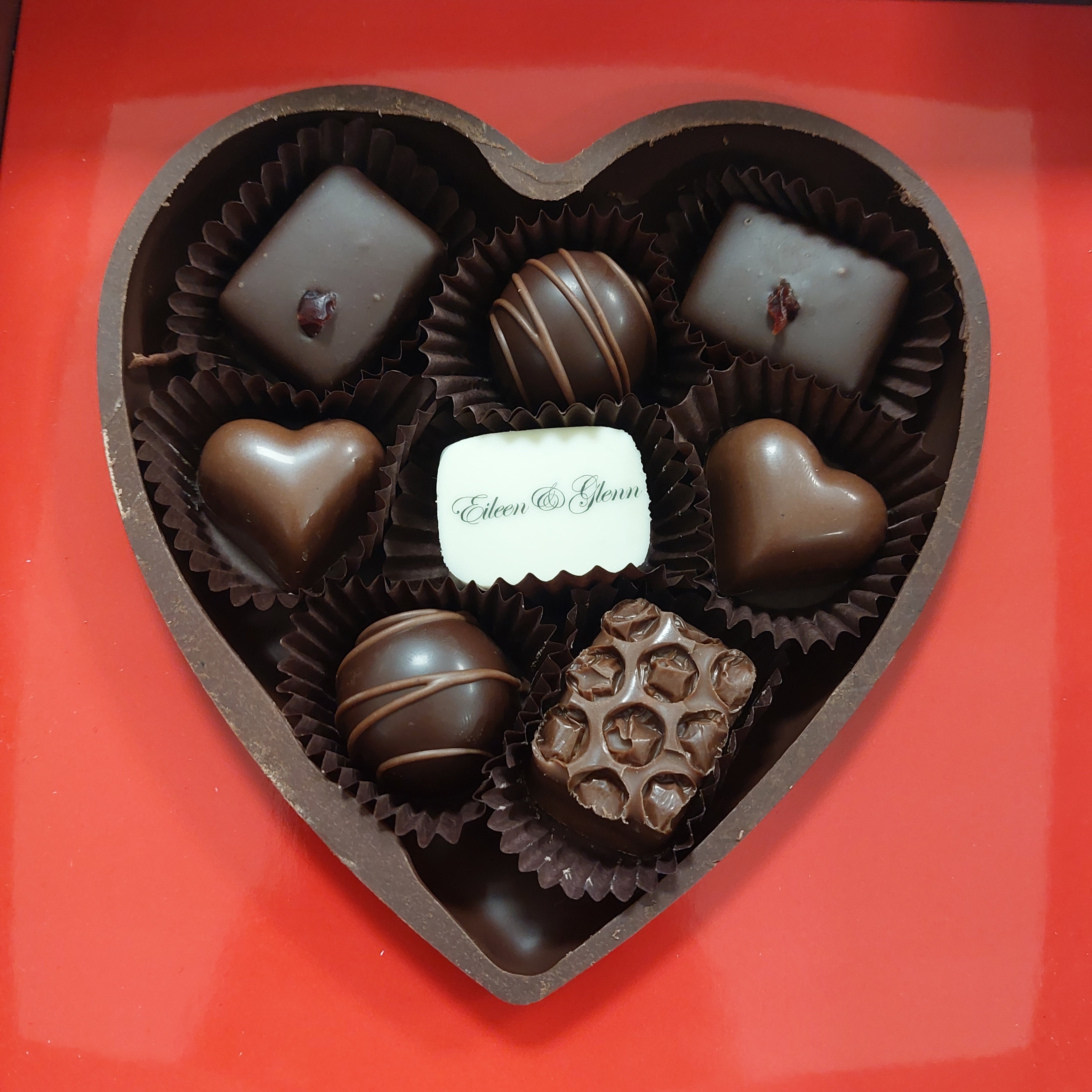 Chocolate Wedding gift (Chocolate Heart)