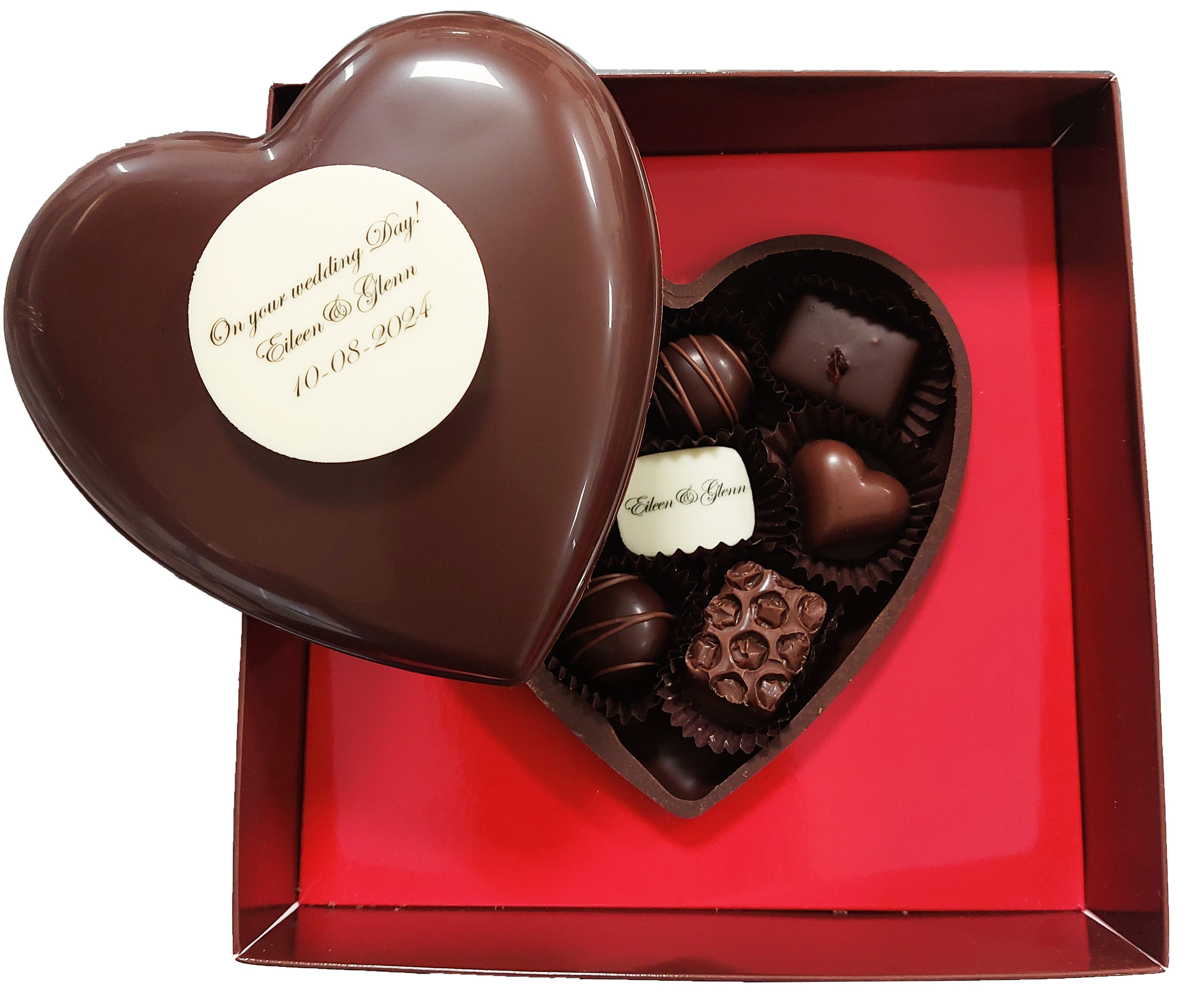 Chocolate Wedding gift (Chocolate Heart)