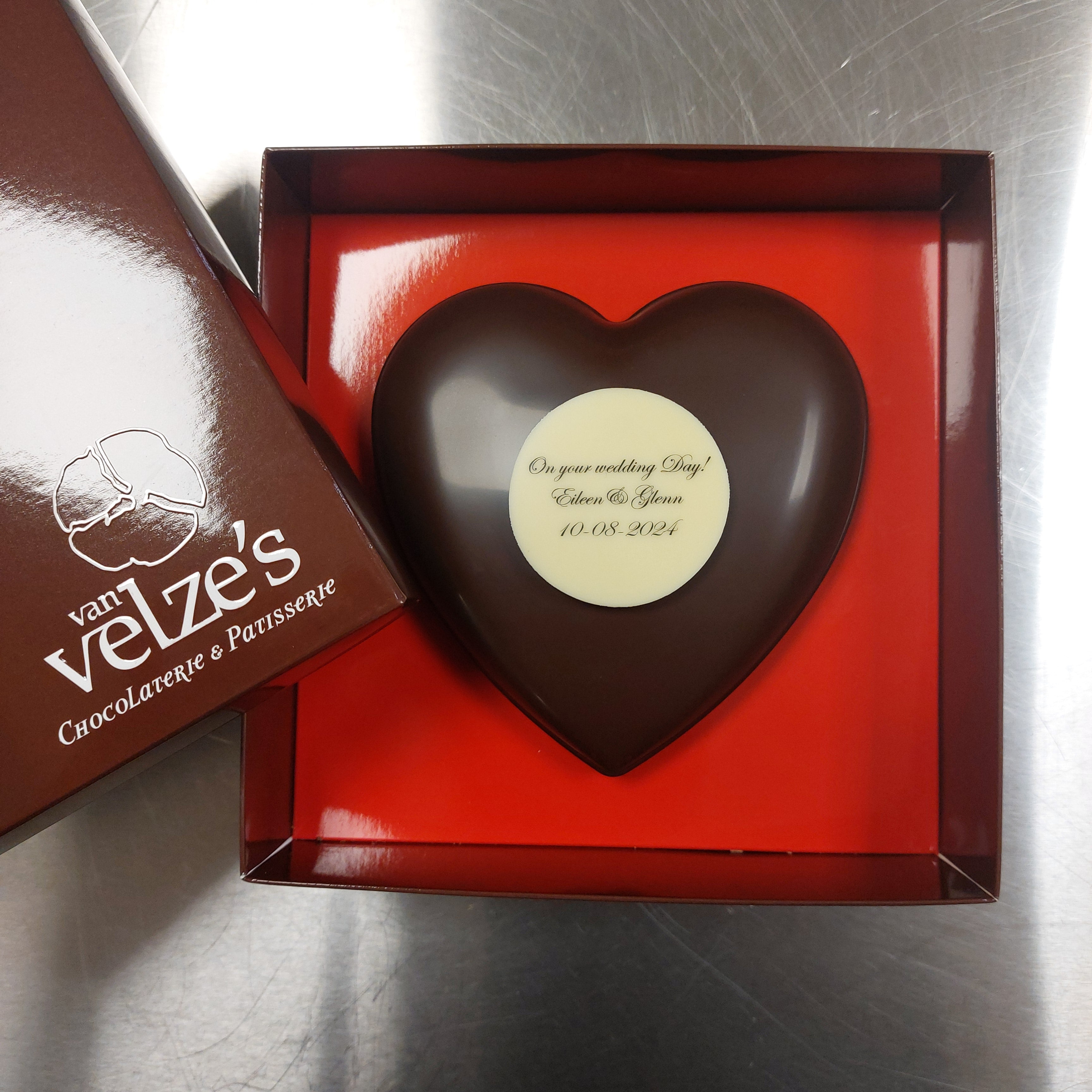 Chocolate Wedding gift (Chocolate Heart)