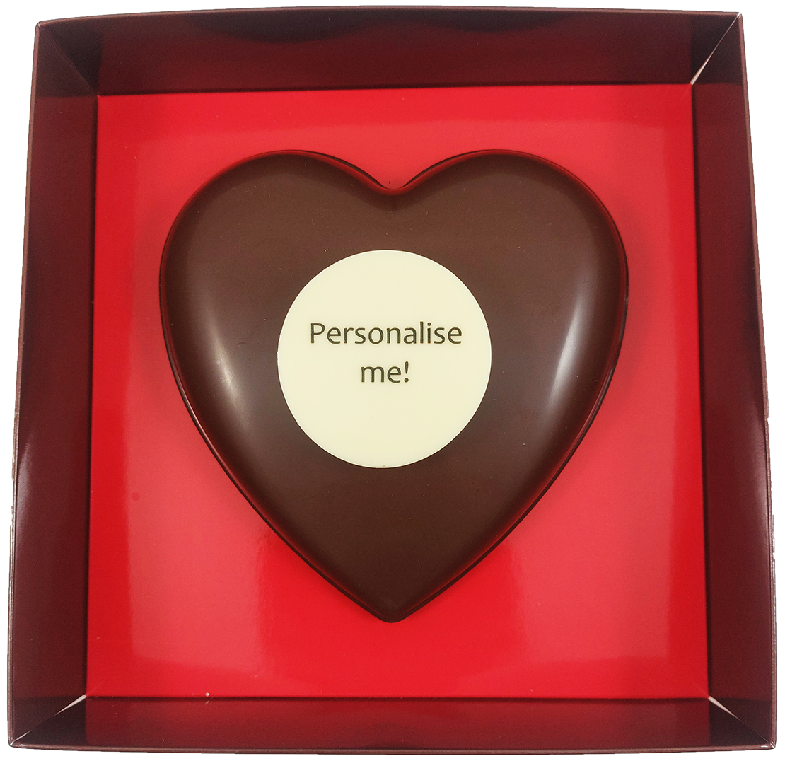 Personalise me! Chocolate Heart