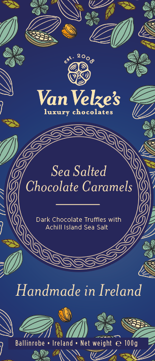 Dark Salted Caramel truffles